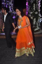 Shivangi Kapoor, Siddhanth Kapoor at Sangeet ceremony of Riddhi Malhotra and Tejas Talwalkar in J W Marriott, Mumbai on 13th Dec 2014